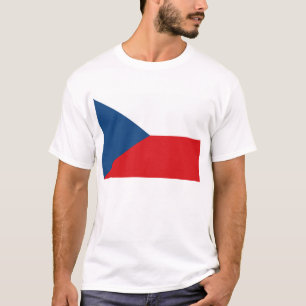 T Shirt with Flag of Czechia
