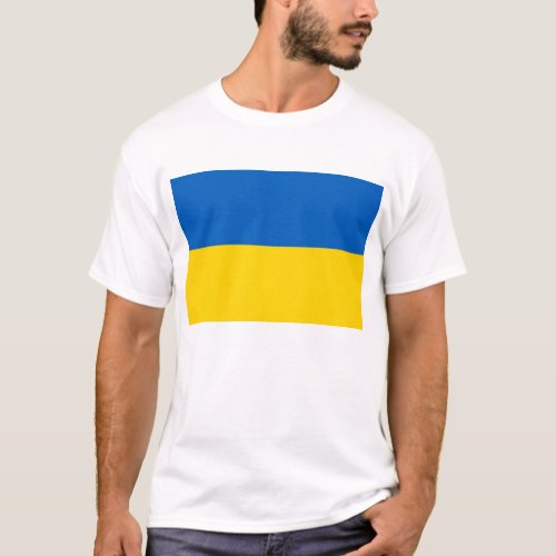 T Shirt with Flag of Ukraine