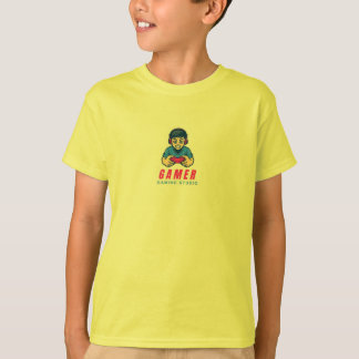 T SHIRT WITH GAMER PHOTO
