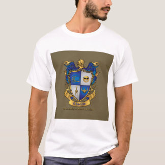 T Shirt with Gold Background Grand Duchy ducal cre