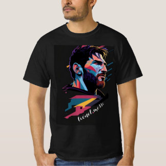 T-shirt with lionel messi image