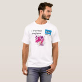 T-shirt with lysozyme molecular structure (Front Full)