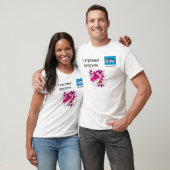 T-shirt with lysozyme molecular structure (Unisex)
