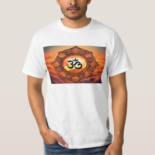 T_shirt  with om symbols 
