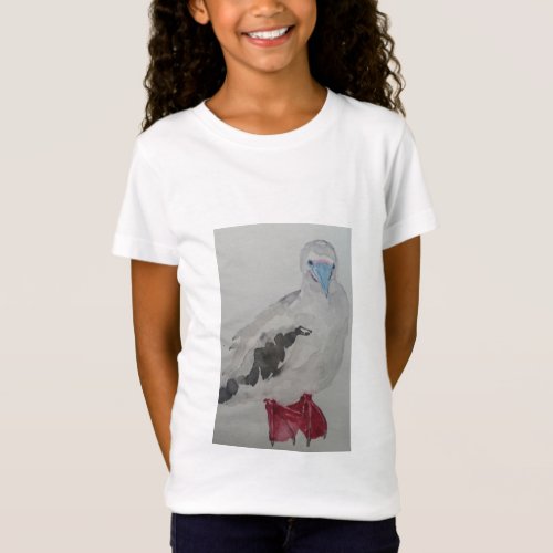 T_Shirt with Red Footed Booby
