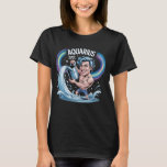 T-shirt with the Aquarius zodiac 