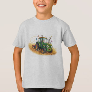T-shirt with tractor