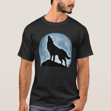 T-shirt “Wolf to moonlight "