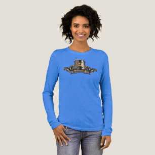 T-Shirt (Women's) Long Sleeve (Bella+Canvas) Tri-Blend Shirt