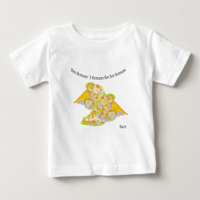 T-Shirt You Scream 'I Scream For Ice Cream (Front)