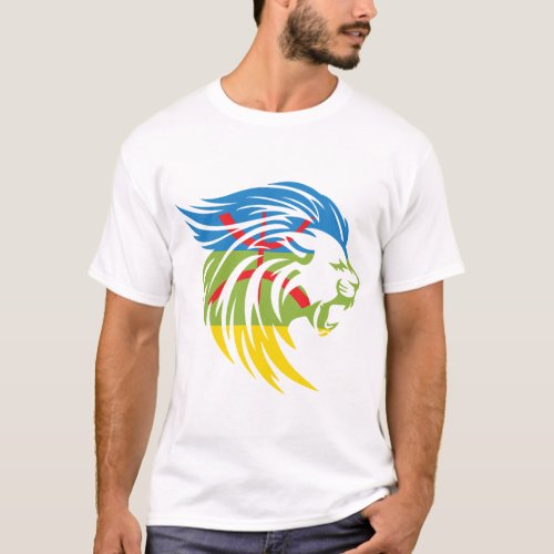 T_SHIRT Z AMAZIGH MY BEAUTIFUL MOTIVE OF BER CULTU