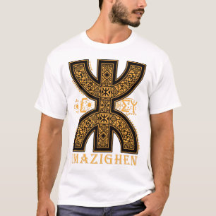 T-SHIRT Z AMAZIGH MY BEAUTIFUL MOTIVE OF BER CULTU