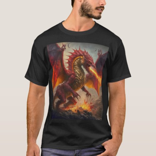 T _Shirts Dragon mythical creatures T_Shirt