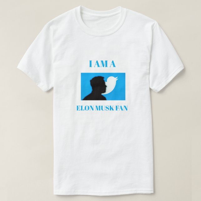 T-Shirts Elon Musk fan (Design Front)