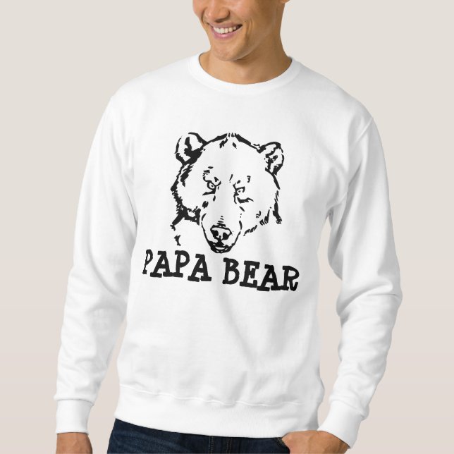 T-shirts for Dad, PAPA BEAR (Front)