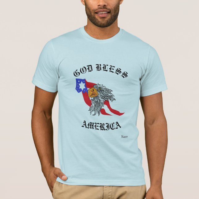 T-Shirt's : Gog Bless America T-Shirt (Front)