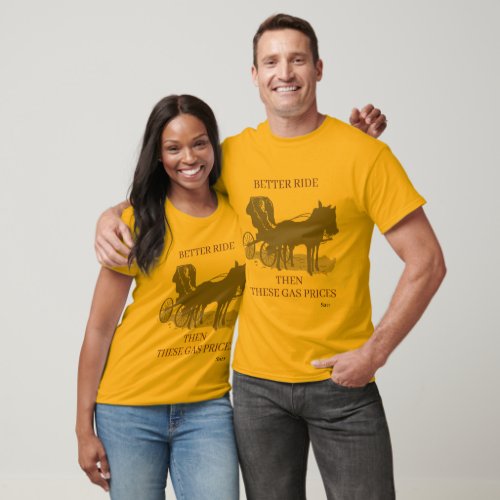 T_Shirts His  Hers  Back to the Horse  Buggy T_Shirt