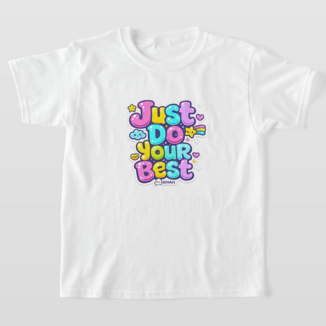 T-Shirts - Just Do Your Best (Laydown)