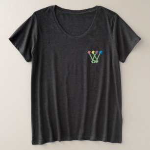 T-SHIRTS PLUS SIZE WOMENS ART AND DESIGN
