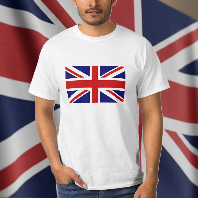 T Shirts with British Union Jack flag (union jack flag t shirt)