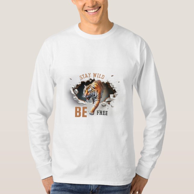 T-ShirtStay Wild, Be Free T-Shirt (Front)