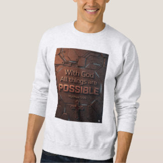 T-ShirtWith God All Things Are Possible – Matthew  Sweatshirt
