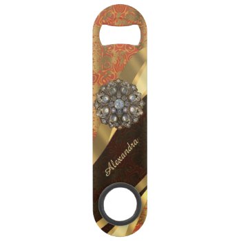 T Speed Bottle Opener by monogramgiftz at Zazzle