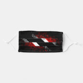 T&T  Dot Pattern Flag Adult Cloth Face Mask (Front, Folded)
