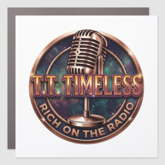 T.T. Timeless Car Magnet