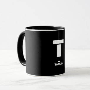T(Tango) NATO Phonetic Alphabet and Morse Code Mug