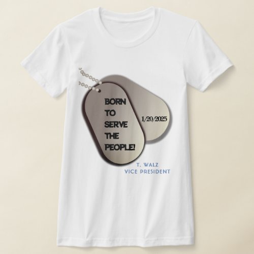 T Walz Serviceman Dog Tags  T_Shirt