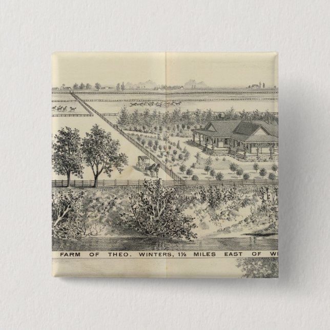 T Winters farm Button (Front)