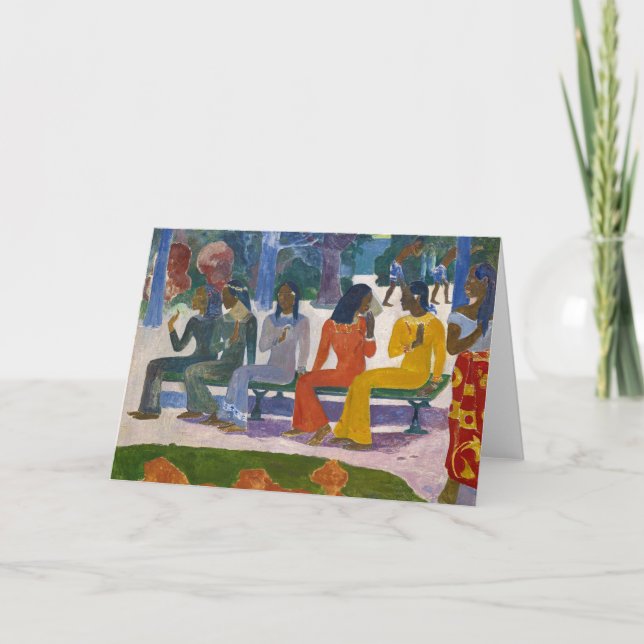 Ta Matete | Paul Gauguin Card (Front)