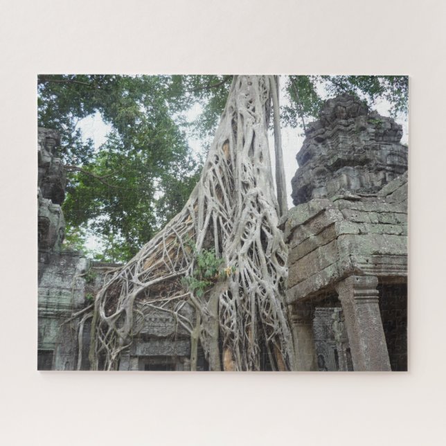 ta prohm roots jigsaw puzzle (Horizontal)
