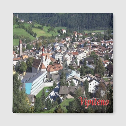 TAA008 VIPITENO Panorama Italy Fridge Magnet