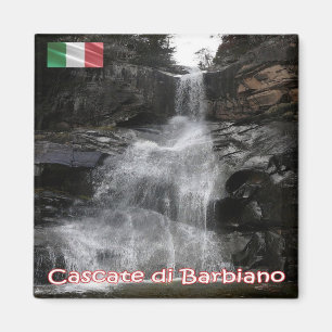TAA054 BARBIANO WATERFALLS, Italy, Fridge Magnet