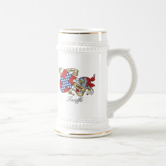 Taaffe Family Crest Beer Stein