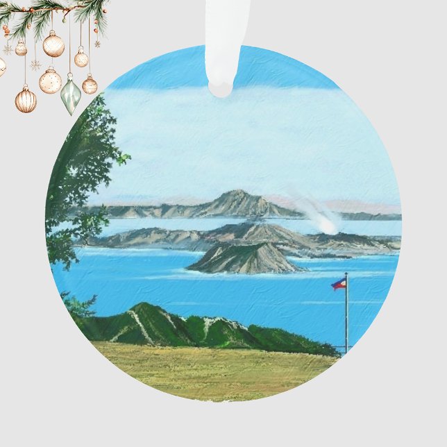 Taal Volcano Ornament (Creator Uploaded)