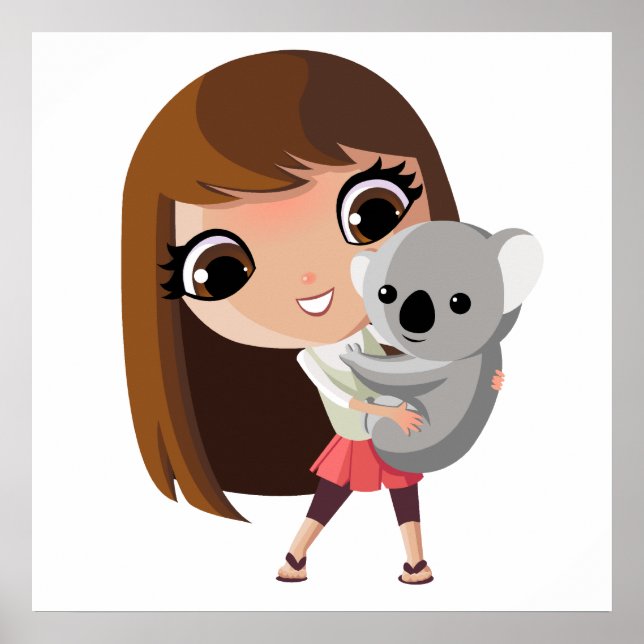 Taara and Pudding the Koala Poster (Front)