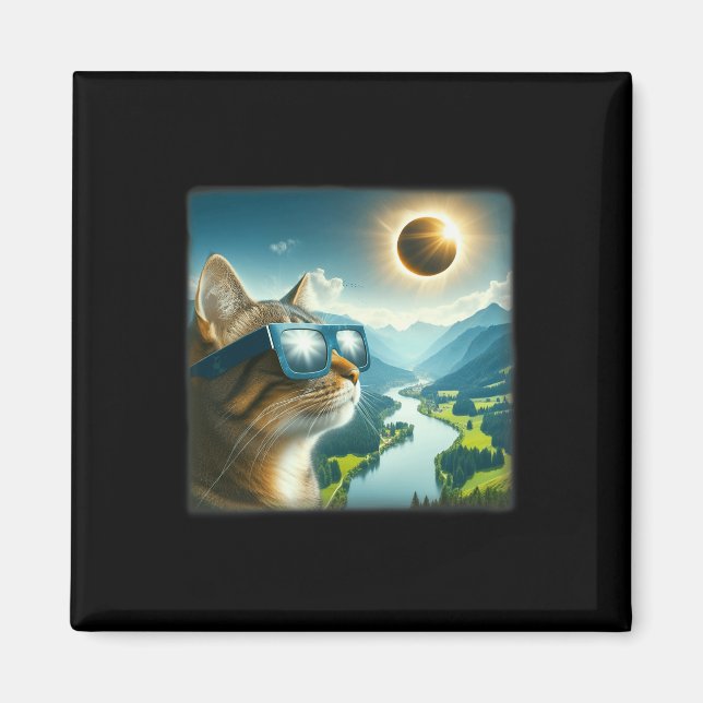 Tab 2024 Total Solar Eclipse  Magnet (Front)