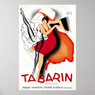 Tabarin by Paul Colin | Art Deco 1920s Poster