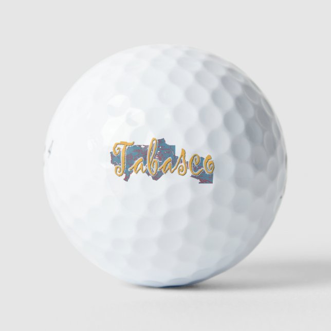 Tabasco Golf Balls (Front)