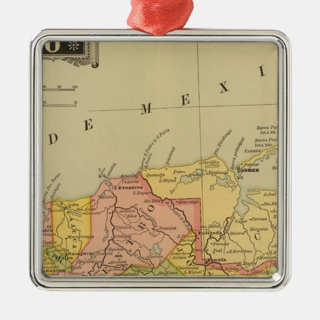 Tabasco Metal Ornament (Front)