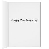 Tabby and white cat Thanksgiving card (Inside (Right))