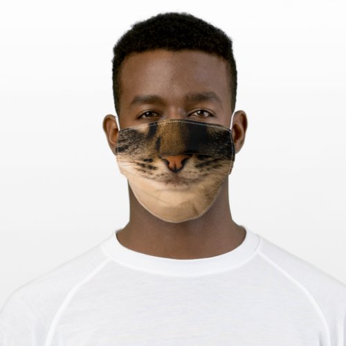 Tabby Cat Adult Cloth Face Mask