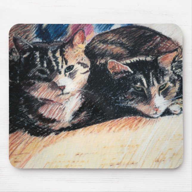 Tabby Cat “Catpad” Mousepad (Front)
