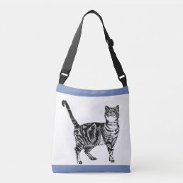 Tabby Cat Crossbody Bag