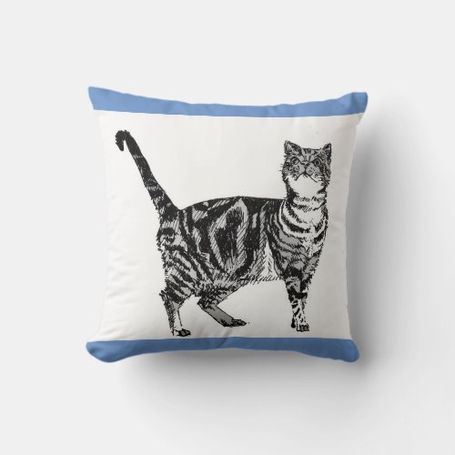 Tabby Cat Cushion