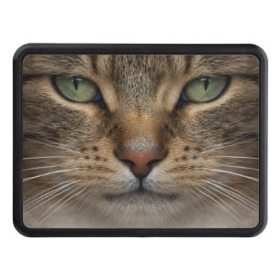 Tabby Cat Face Hitch Cover