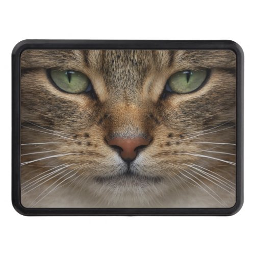 Tabby Cat Face Hitch Cover